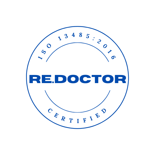 RE.DOCTOR ISO 13485-certificering